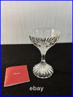 Verre modèle Massena recoupé cristal Baccarat