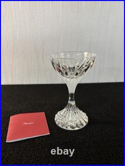 Verre modèle Massena recoupé cristal Baccarat