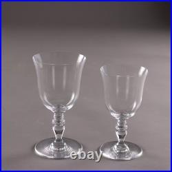 Verres Anciens Man. Baccarat Cristal France XXe Siècle Originaux Verres Anciens Man. Baccarat Cristal France XXe Siècle Originaux