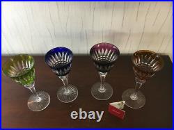 Verres Rohmer Buckingham en cristal de Baccarat (4 disponible / prix à la pièce)