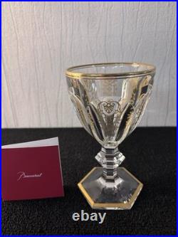 Verres à eau modèle Harcourt Empire en cristal de Baccarat h15.5 cm