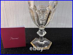 Verres à eau modèle Harcourt Empire en cristal de Baccarat h15.5 cm