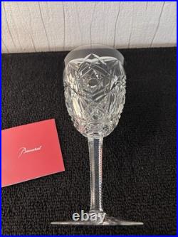 Verres à eau modèle Lagny cristal de Baccarat