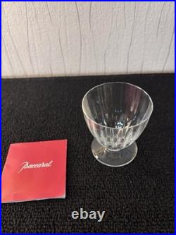 Verres à vin blanc modèle Flore optique cristal de Baccarat