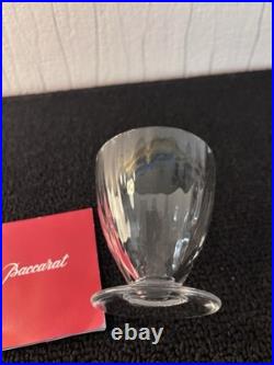 Verres à vin blanc modèle Flore optique cristal de Baccarat