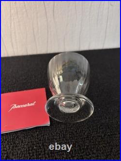 Verres à vin blanc modèle Flore optique cristal de Baccarat