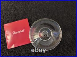 Verres à vin blanc modèle Flore optique cristal de Baccarat