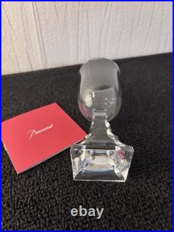 Verres à vin blanc modèle Maladetta en cristal de Baccarat