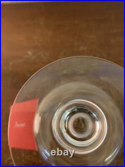 Verres à vin modèle Château en cristal de Baccarat h 20 cm Verres à vin modèle Château en cristal de Baccarat h 20 cm