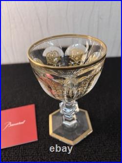 Verres à vin modèle Harcourt Empire en cristal de Baccarat h13.5 cm