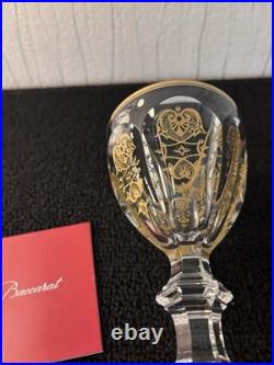 Verres à vin modèle Harcourt Empire en cristal de Baccarat h13.5 cm