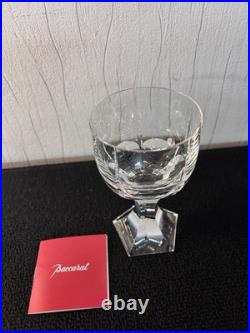 Verres à vin modèle Mercure en cristal de Baccarat