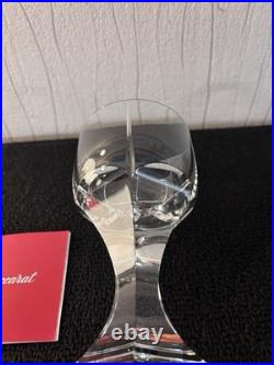 Verres à vin modèle Mercure en cristal de Baccarat