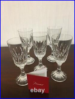 Verres à vin rouge modèle Assas en cristal de Baccarat 80 dispo/Prix à la pièce