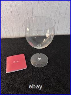 Verres à vin rouge modèle Montaigne non optique Baccarat