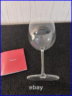 Verres à vin rouge modèle Montaigne non optique Baccarat