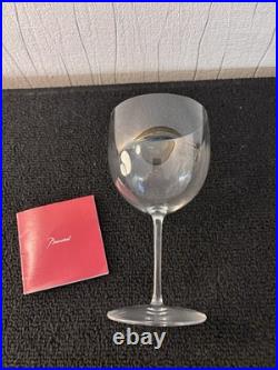 Verres à vin rouge modèle Montaigne non optique Baccarat