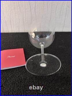 Verres à vin rouge modèle Montaigne non optique Baccarat