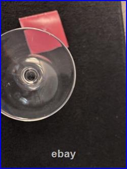 Verres à vin rouge modèle Montaigne non optique Baccarat