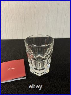 Verres à whisky modèle Harcourt cristal Baccarat h 9.5 cm