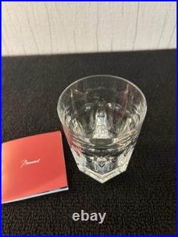 Verres à whisky modèle Harcourt cristal Baccarat h 9.5 cm
