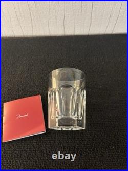 Verres à whisky modèle Harcourt cristal Baccarat h 9.5 cm