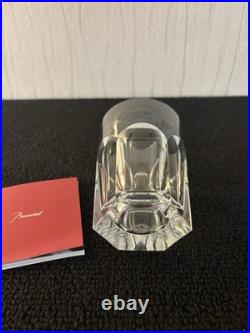 Verres à whisky modèle Harcourt cristal Baccarat h 9.5 cm
