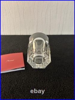 Verres à whisky modèle Harcourt cristal Baccarat h 9.5 cm