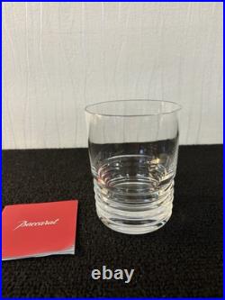 Verres à whisky modèle Lalande Cristal de Baccarat h 10.5 cm Verres à whisky modèle Lalande Cristal de Baccarat h 10.5 cm