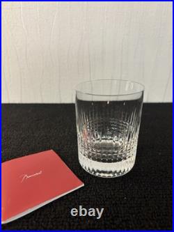 Verres à whisky modèle Nancy cristal Baccarat h 10.5 cm