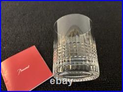 Verres à whisky modèle Nancy cristal Baccarat h 10.5 cm