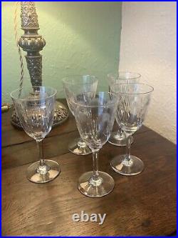 Verres cristal Baccarat MOLIERE