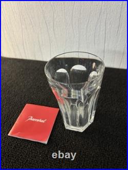 Verres modèle Harcourt en cristal de Baccarat h 12 cm