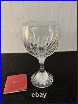 Verres numéro 0 Massena en cristal de Baccarat h 20.2 cm