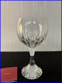 Verres numéro 0 Massena en cristal de Baccarat h 20.2 cm