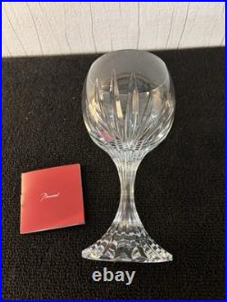 Verres numéro 0 Massena en cristal de Baccarat h 20.2 cm