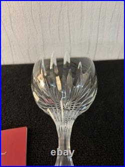Verres numéro 0 Massena en cristal de Baccarat h 20.2 cm