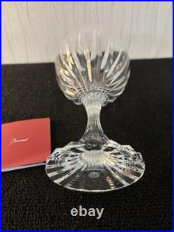 Verres numéro 0 Massena en cristal de Baccarat h 20.2 cm