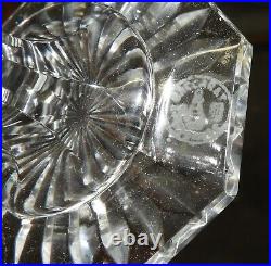 X10 Verres BACCARAT modèle AUMALE, h. 10 cm fin XIXème (TBE) tous signés CRISTAL